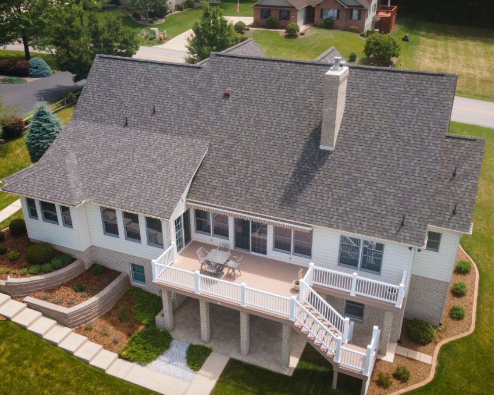 Roofing Drone Photo