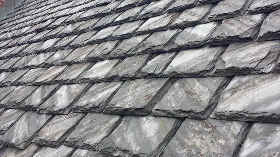 slate tile roofing, luxury roof in charlesotn